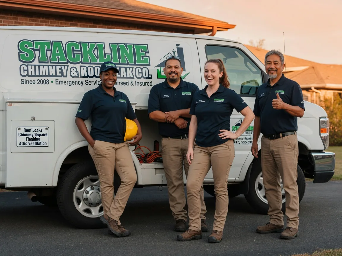 Chimney flashing repair company in Etna, OH
